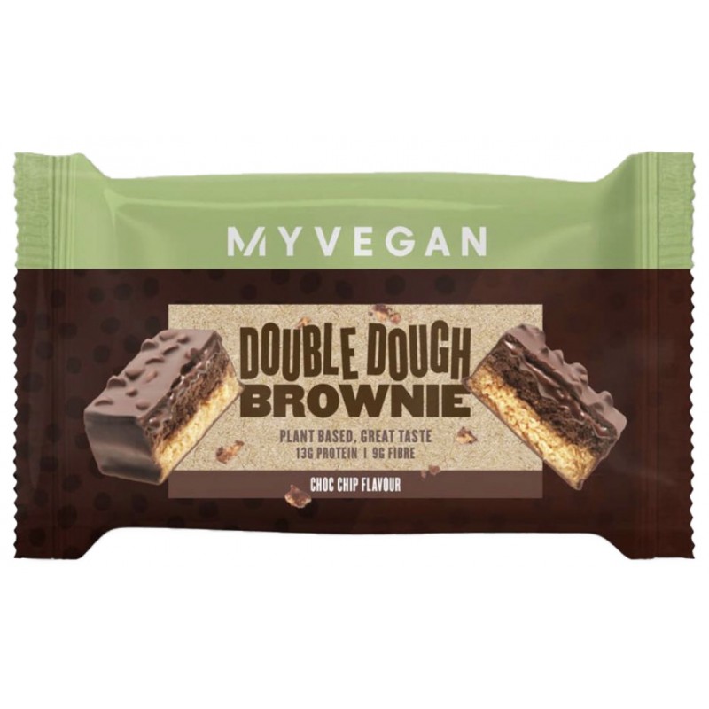Myprotein Double Dough Brownie 60g - šokolaaditükid foto